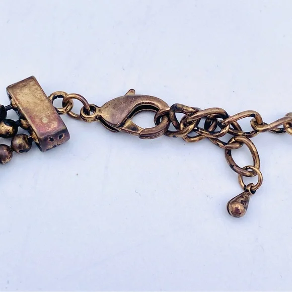 OTT Costume Gold Statement Necklace - Picture 10 of 10